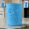 Pen Holder – Durable Plastic Mesh Desk Organizer Stand