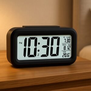 01_be1eae61-e9c3-4b0d-b303-77732b1fc133.jpg Digital LCD Alarm Clock – Backlit Display with Time & Temperature