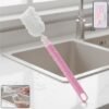 Long Handle Silicone Bottle Brush – Gentle & Flexible Cleaning