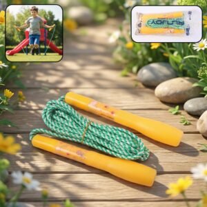 Kids Skipping Jump Rope – Comfortable Grip & Smooth Rotation for Active Play