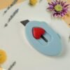 Mini Utility Cutter – Compact Knife with Heart-Shaped Safety Lock