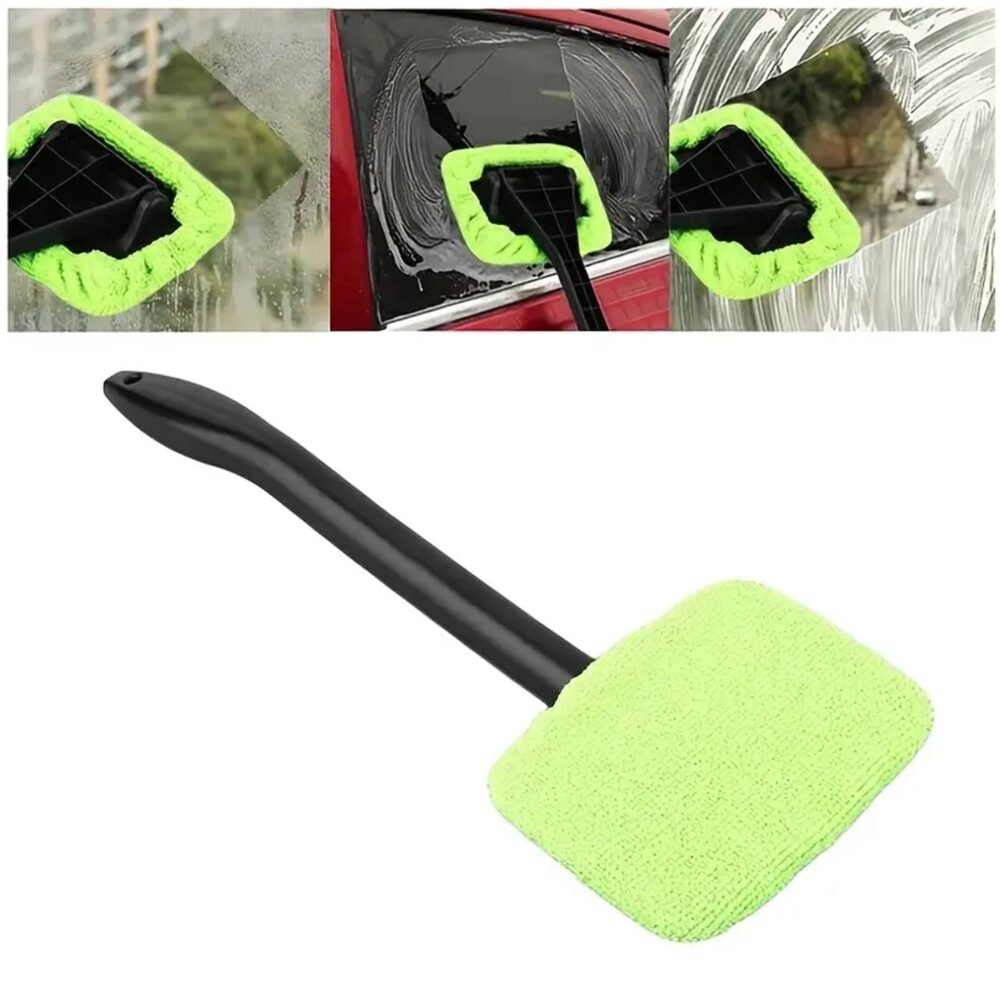 Car Windshield Cleaner ñ Microfiber Wiper for Streak-Free Shine | Velvet Wheels