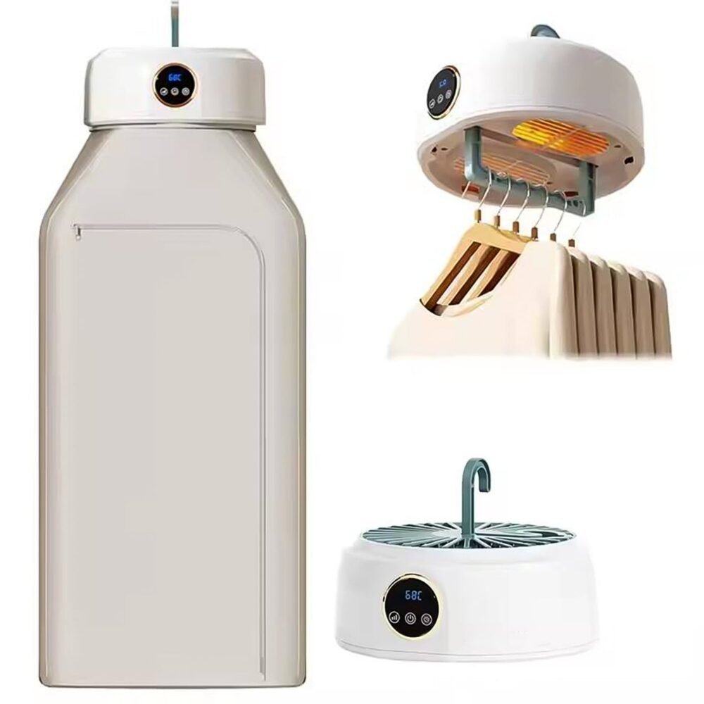 01_d4cd2bd2-7b62-4324-8757-f1ccebf2659b.jpg Portable Clothes Dryer – Mini, Quiet with Timer | BathNova