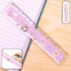 Kids Plastic Ruler – Durable Cartoon Design with Clear Markings