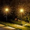 Decorative Solar Firework LED Garden Lights – Waterproof Outdoor Sparkler