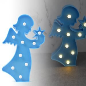 01_fa752650-5c38-4492-bd5c-bae9f28c5ffc.jpg LED Angel Night Light ñ Battery Operated Room Decor | Deskrova