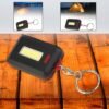 LED Keychain Light – Compact 3-Mode Mini Flashlight