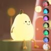 01_ffc0c330-faca-45d4-a066-24f336882f96.jpg Pear Silicone Night Lamp – Multi-Color LED & Touch Control