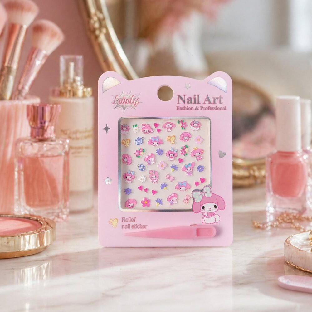Nail Art Sticker Set – Easy DIY Creative Manicure Kit