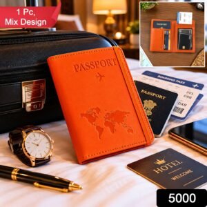Travel Passport Holder – Durable PU Leather Multifunction Wallet