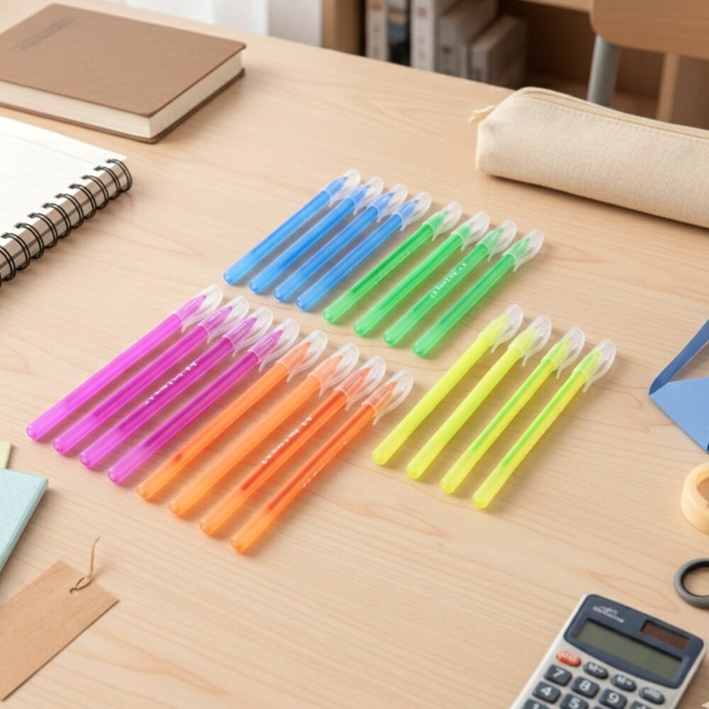 01_pens.jpg Colorful Ballpoint Pen Set – Smooth & Vibrant 20 Pcs Writing Pack