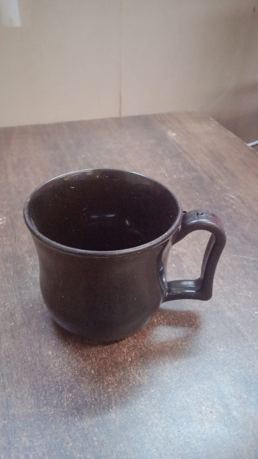 Plastic Coffee Mug – Durable Black Reusable Tea Cup | Mug Wala