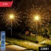 Decorative Solar Firework LED Garden Lights – Waterproof Outdoor Sparkler