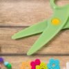 Plastic Safety Scissors – Safe, Colorful Preschool Training Tool