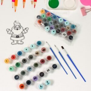 02_182ce6c2-9795-4c65-884f-7e263250e4e7.jpg Adult Paint by Number Kit ñ 2 Set with 24 Colors | Craftily