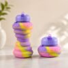 Foldable Silicone Sports Water Bottle – Compact & Leak-proof Design