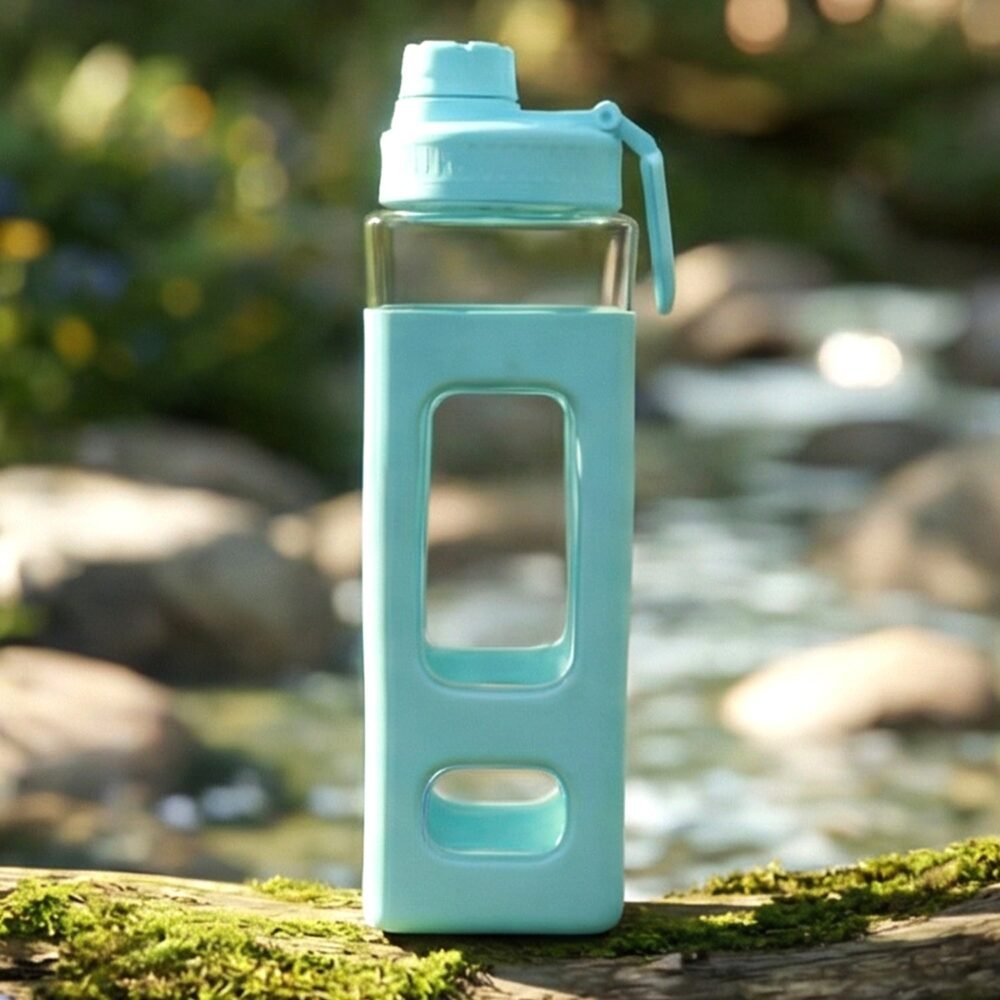 900ml Leakproof Plastic Water Bottle – Large Capacity Flip Lid