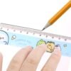 Plastic Ruler Set for Kids – Durable Cartoon Design, 5 Pieces