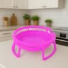 Plastic Water Pot Stand Set – Durable & Stable Support (2-Piece)