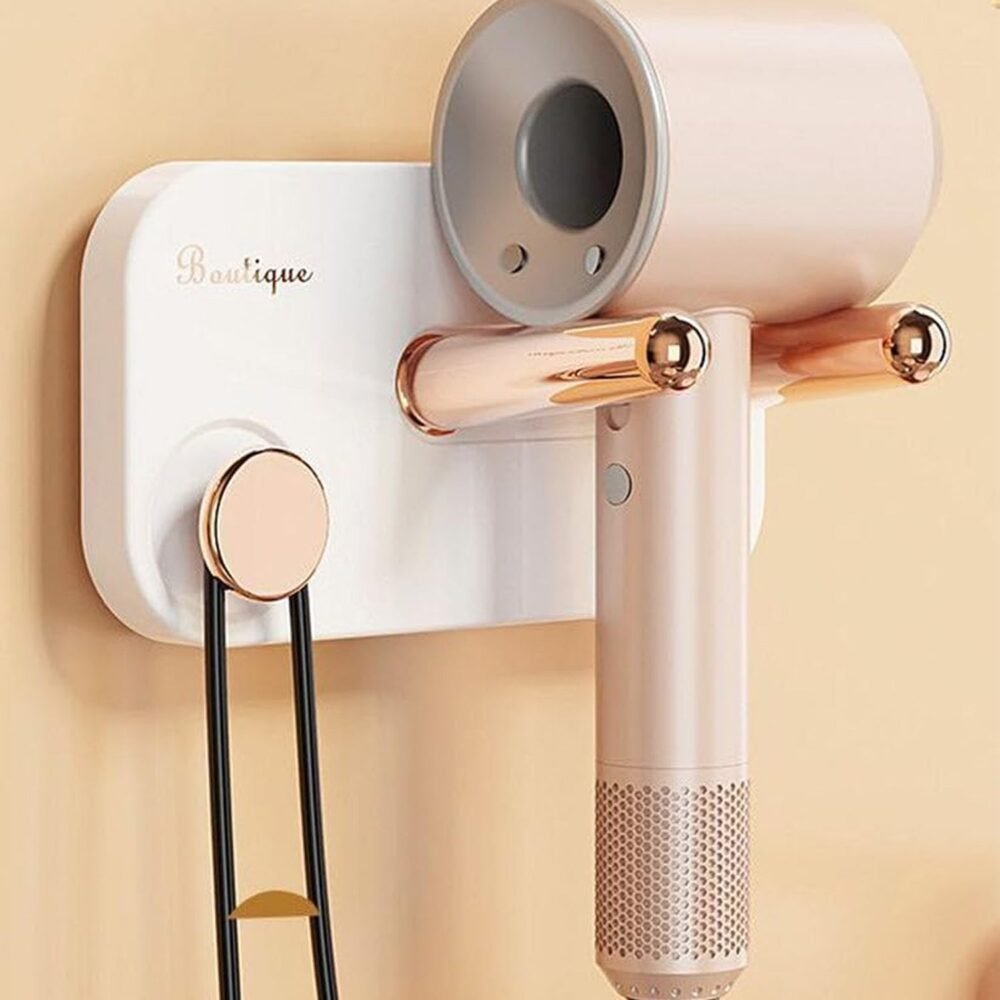 02_31bea06f-8cd4-4914-9042-7deb9823d667.jpg Wall Mount Hair Dryer Holder – Space-Saving & Heat Resistant