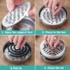 Mosquito Coil Stand – Stainless Steel Safe Burner with Vent Lid