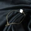 Adjustable Chain Bracelet with Square Stone Charm – Elegant Style
