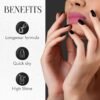 Black Gel Nail Polish – Intense, Long-Lasting & Chip-Resistant