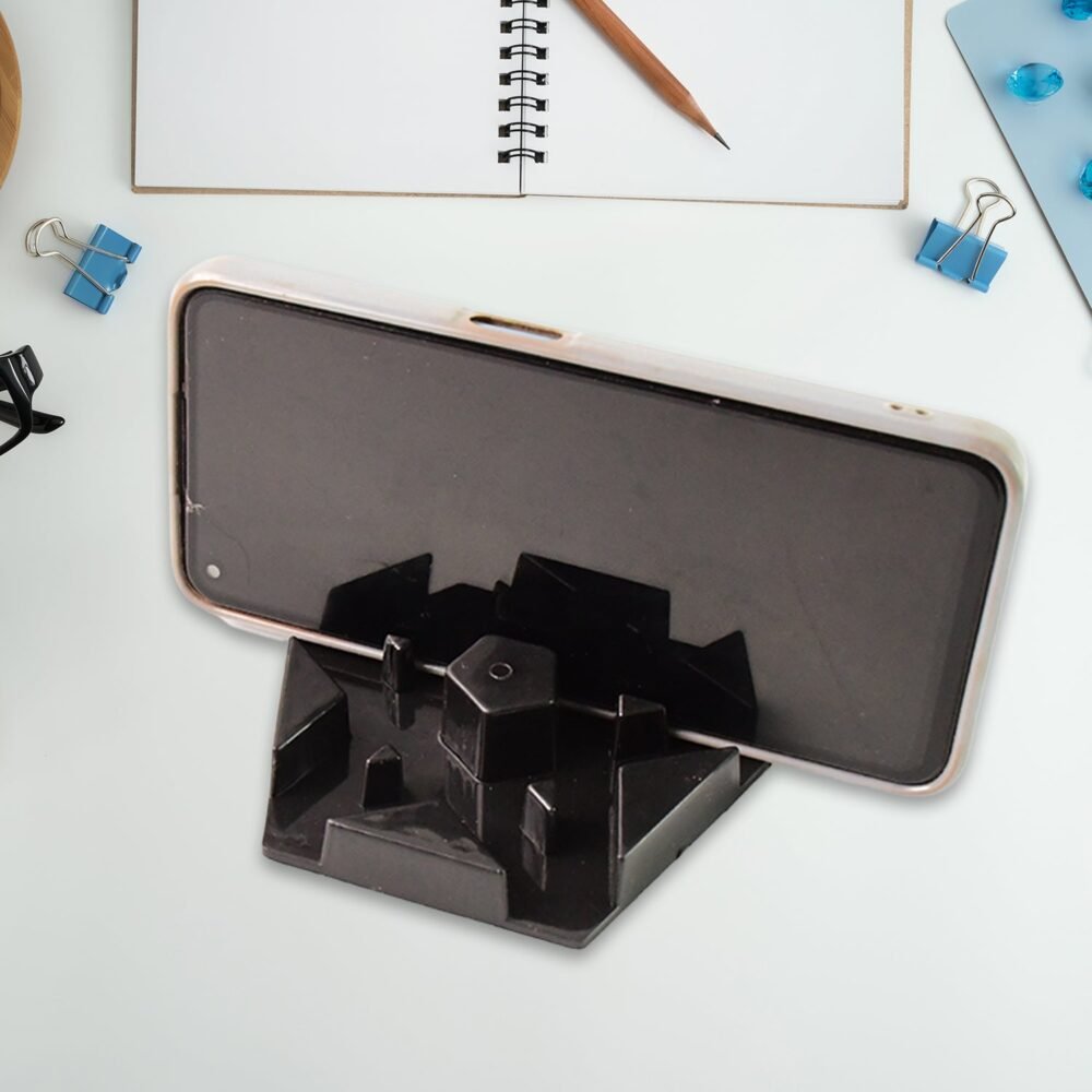 02_422132be-5a22-43ff-b042-568e9b0c4dc4.jpg Multi-Angle Mobile Phone Stand – Hexagonal Plastic Holder 2 Pc