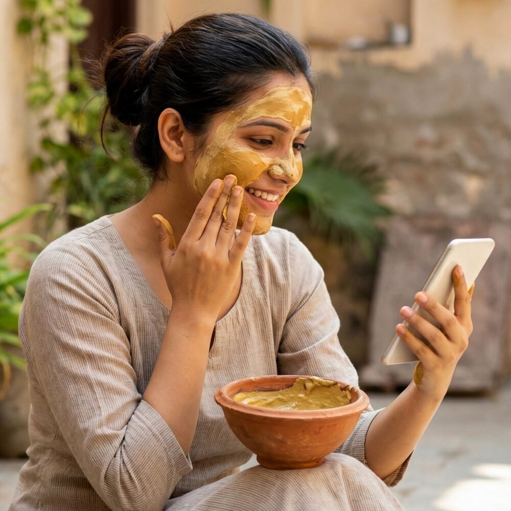 02_51392a9e-9998-4251-b07e-5872155777f6.jpg Multani Mitti & Rose Face Pack – Herbal Deep Cleansing 80 gm