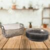 Reusable Plastic Dinner Plates Set – Durable & Lightweight 10-Pc