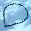 Metal Zigzag Hair Bands – Non-Slip Flexible Headbands (6 Pc)