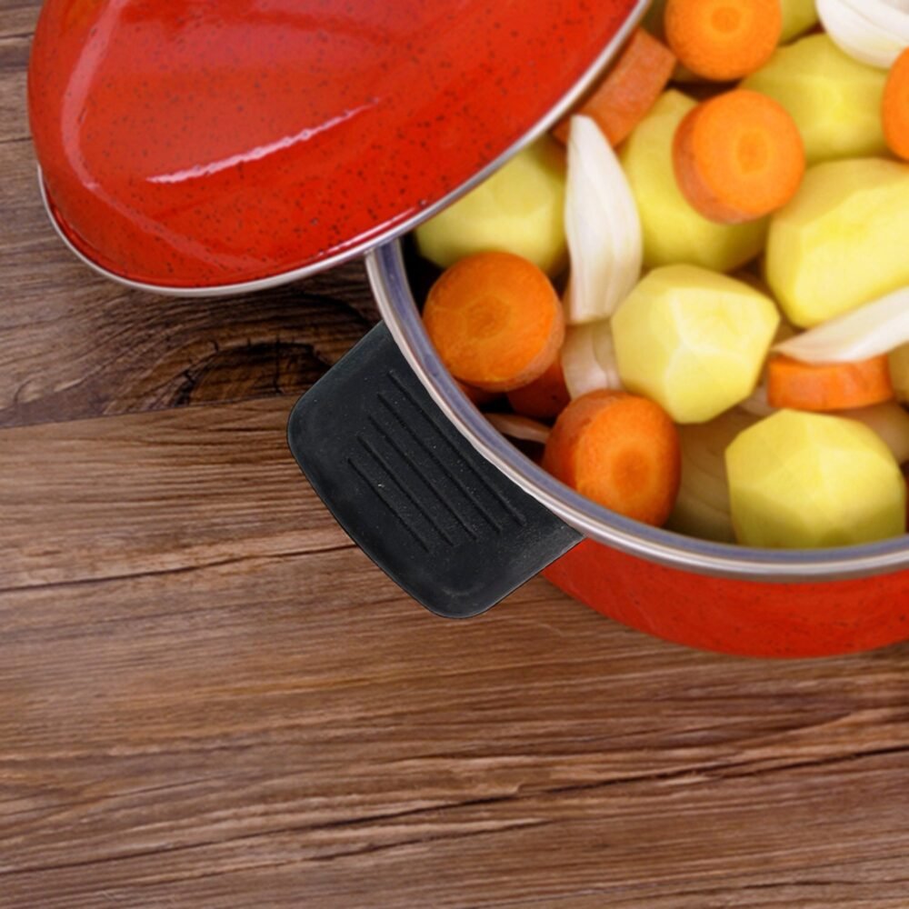 Silicone Pot Handle Cover – Heat Resistant Non-Slip Grip Sleeve