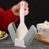 Automatic Rice Spoon Holder – Hygienic Dust Cover Storage