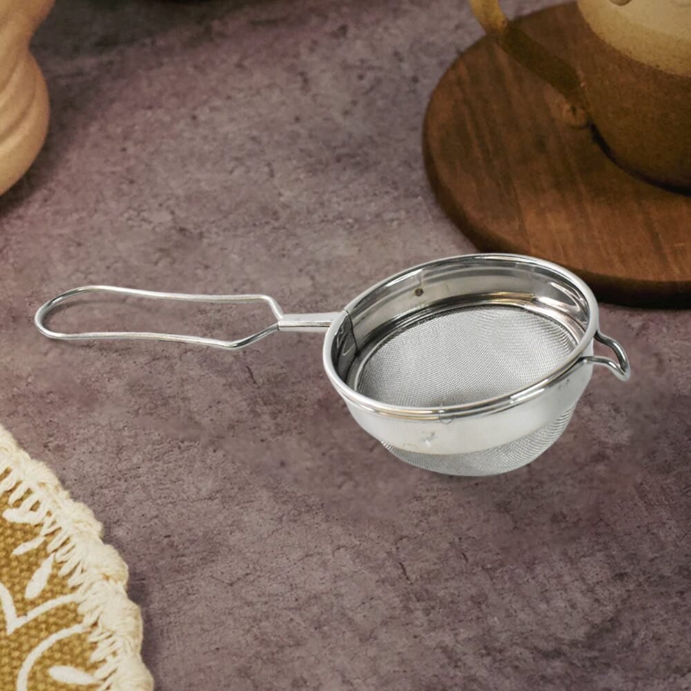 Stainless Steel Tea Strainer – Durable & Fine Mesh Filtration