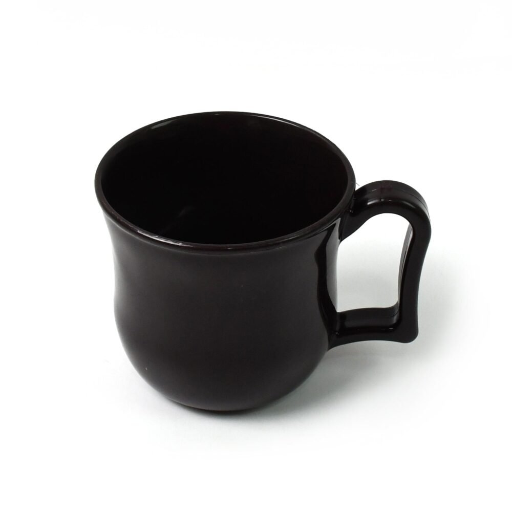 Plastic Coffee Mug – Durable Black Reusable Tea Cup | Mug Wala
