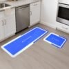 Anti-Slip Kitchen Floor Mat Set – Cushioned, Water-Resistant 2-Piece