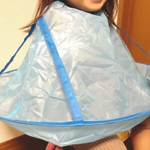 Reusable Hair Cutting Cape – Mess-Free Home & Salon Use