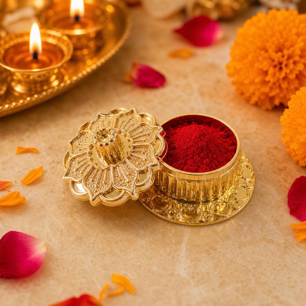 02_781661f7-9039-4f8e-9fbf-aab6ce66951d.jpg Golden Pooja Kankavati – Elegant Religious Storage Container