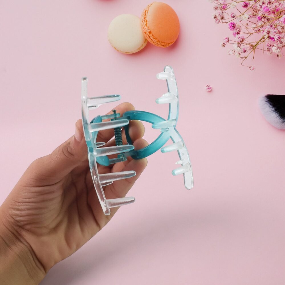 Plastic Hair Clamp – Durable Matte Finish Barrette Clip Set