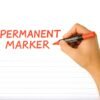 Permanent Red Marker Pen Set – Vibrant Waterproof Ink, 12-Pack
