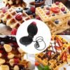 Mini Waffle Maker – Compact Non-Stick Quick Breakfast Iron