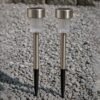 Solar Garden Pathway Lights – Durable Stainless Steel Outdoor LEDs
