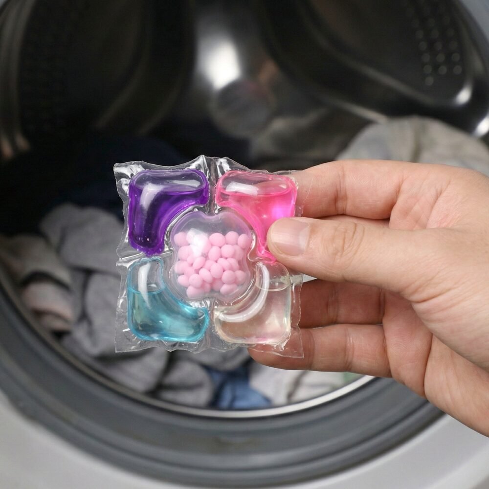Laundry Detergent Pods – 10 Pre-Measured Stain Removal Capsules