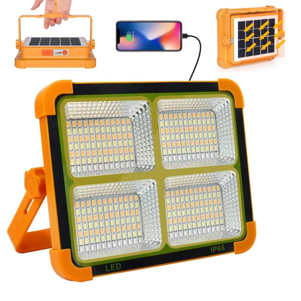 02_LED-Light.jpg Solar LED Flood Light – High Brightness & Portable Power Bank