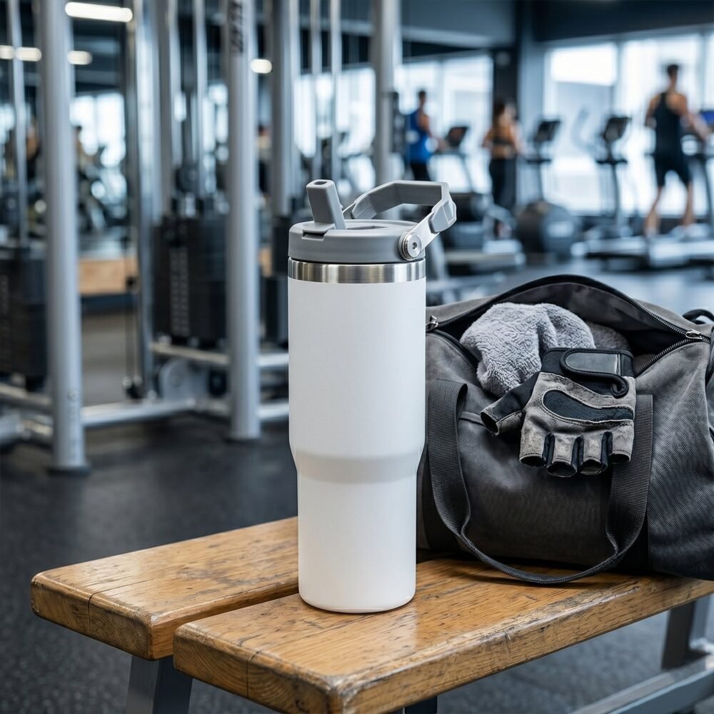 Vacuum Insulated Stainless Steel Tumbler – Keeps Beverages Hot & Cold