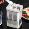 Yogurt Strainer with Storage Container – 1100ml Plastic & Steel
