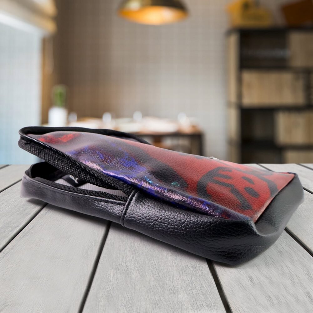 Multipurpose Zipper Pouch – Handcrafted Traditional Art Print