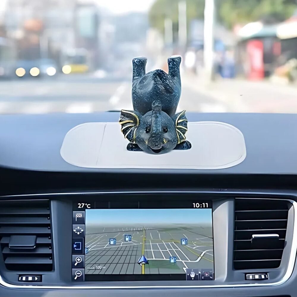 Transparent Non-Slip Silicone Dashboard Mat - Large Size Grip