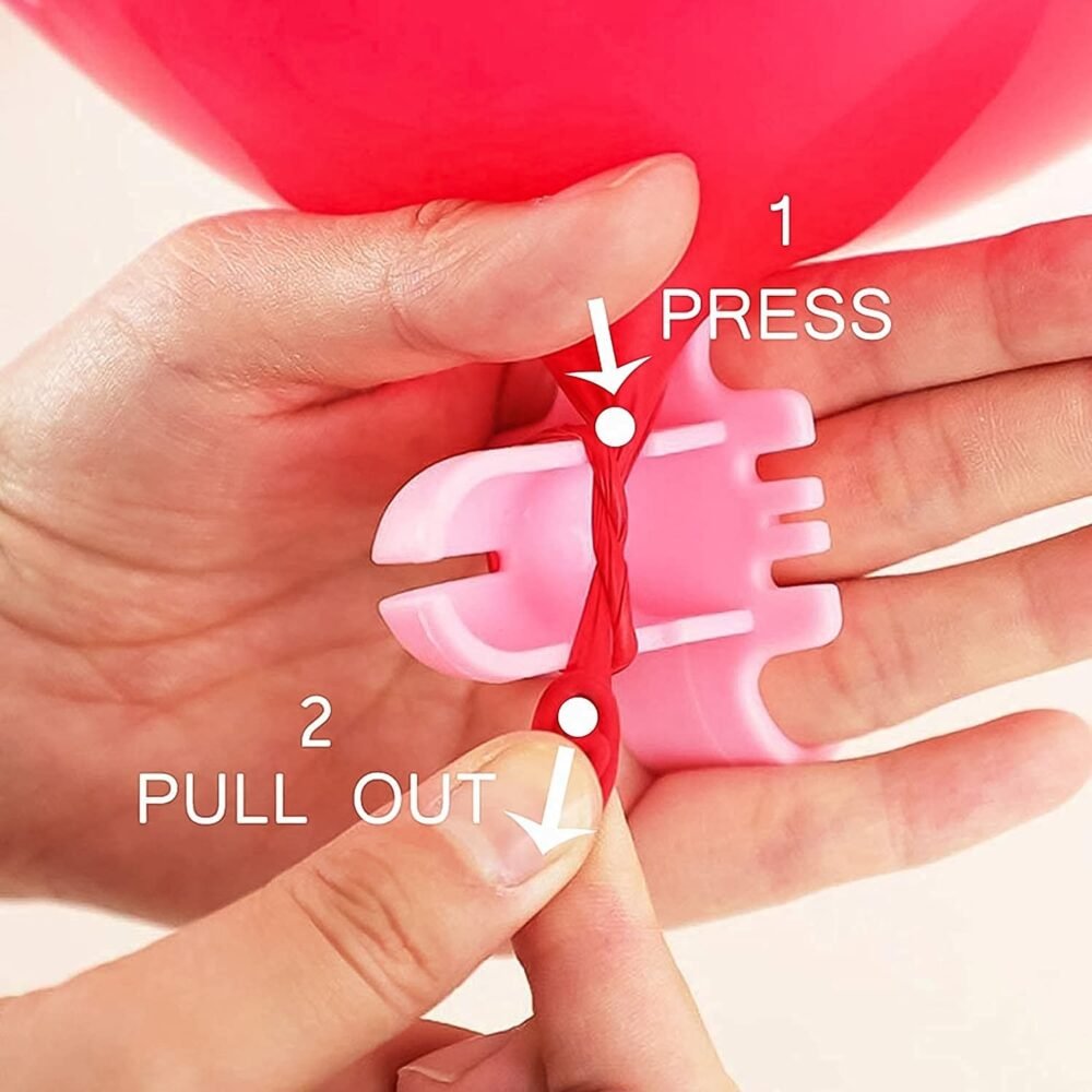 Balloon Tying Tool Set – Ergonomic 5-Piece Party Accessory