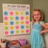 Star-Shaped Sticky Notes – Reusable & Vibrant Reminders